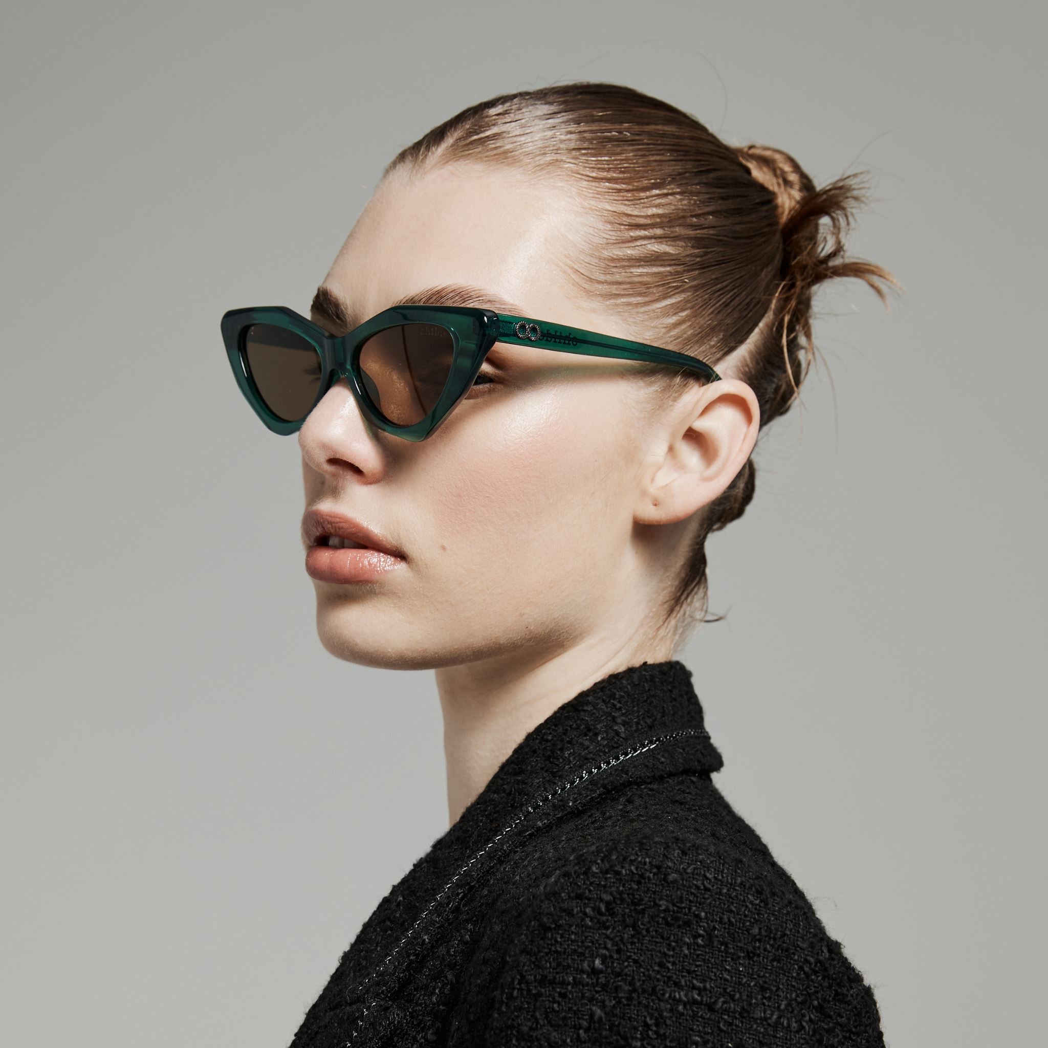 MOOKHI Deep Teal | Amber Bio Lens