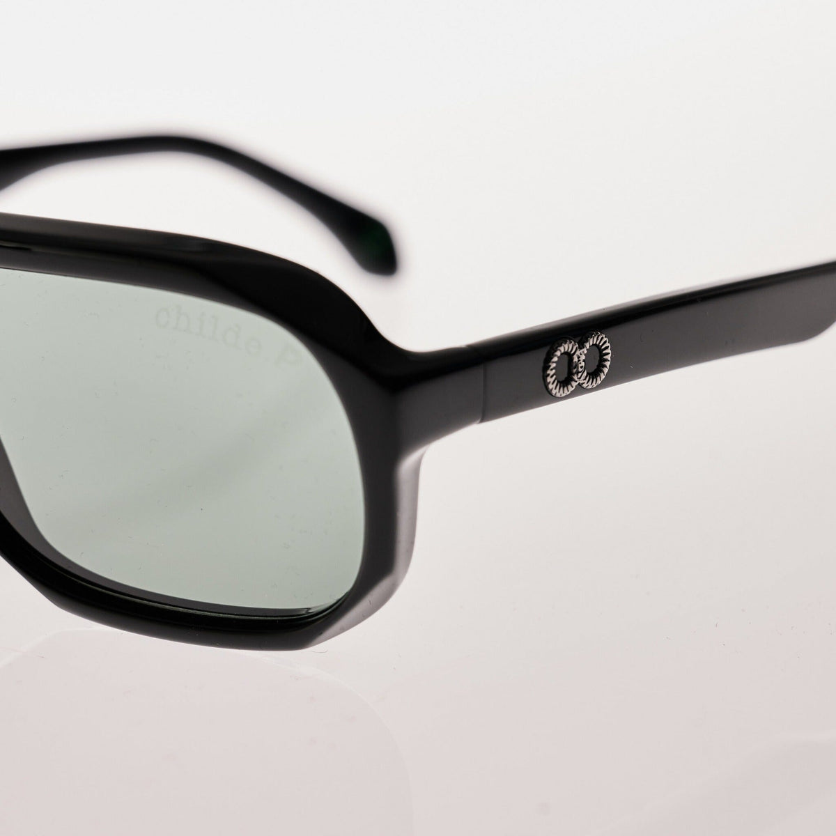 AUDIO Gloss Black | Green Polarised Bio Lens