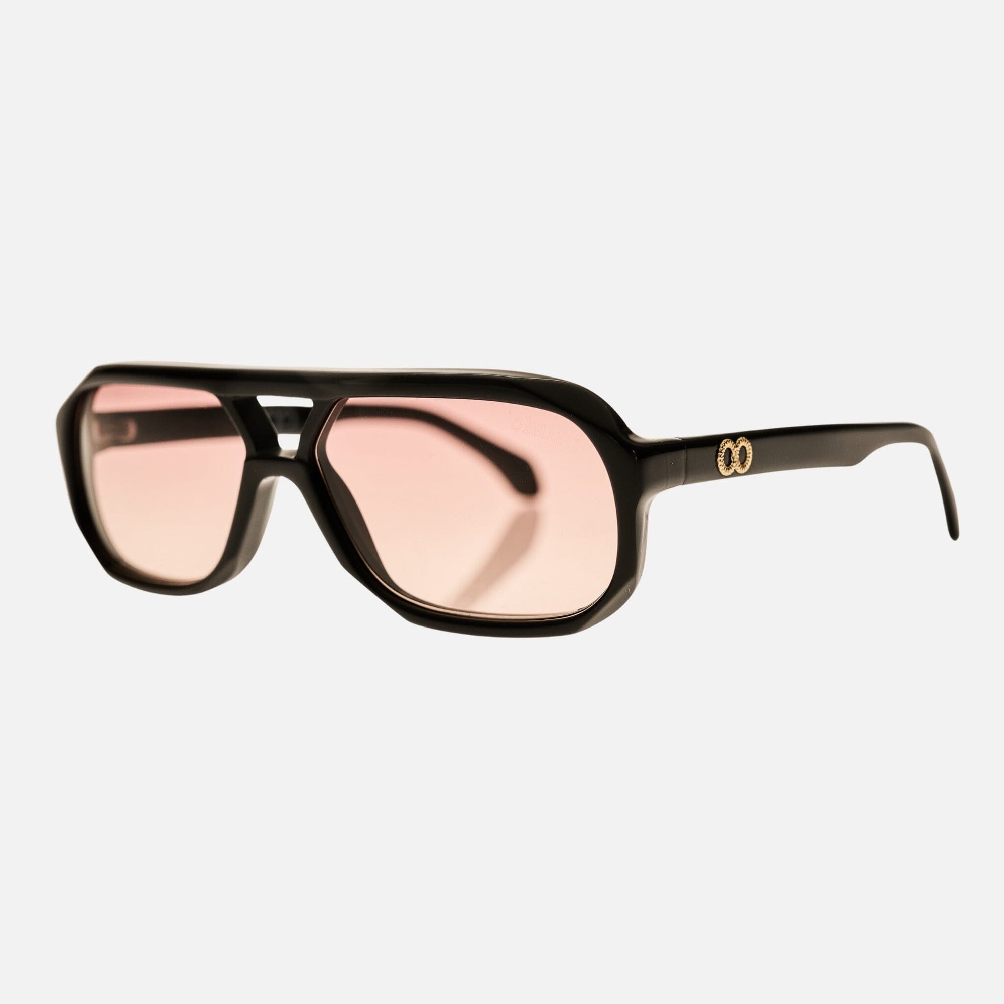 AUDIO Gloss Black | Rose Gradient Bio Lens