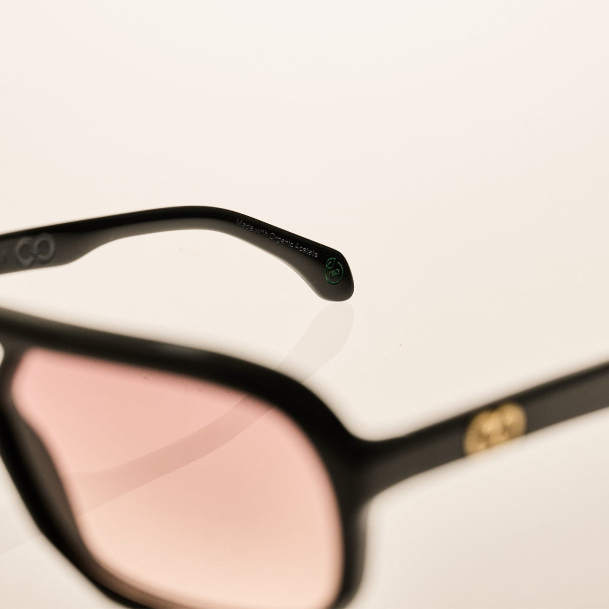 AUDIO Gloss Black | Rose Gradient Bio Lens