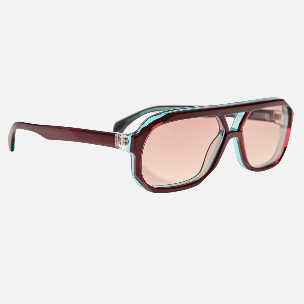 AUDIO Tri Tone Ruby Green | Rose Gradient Bio Lens