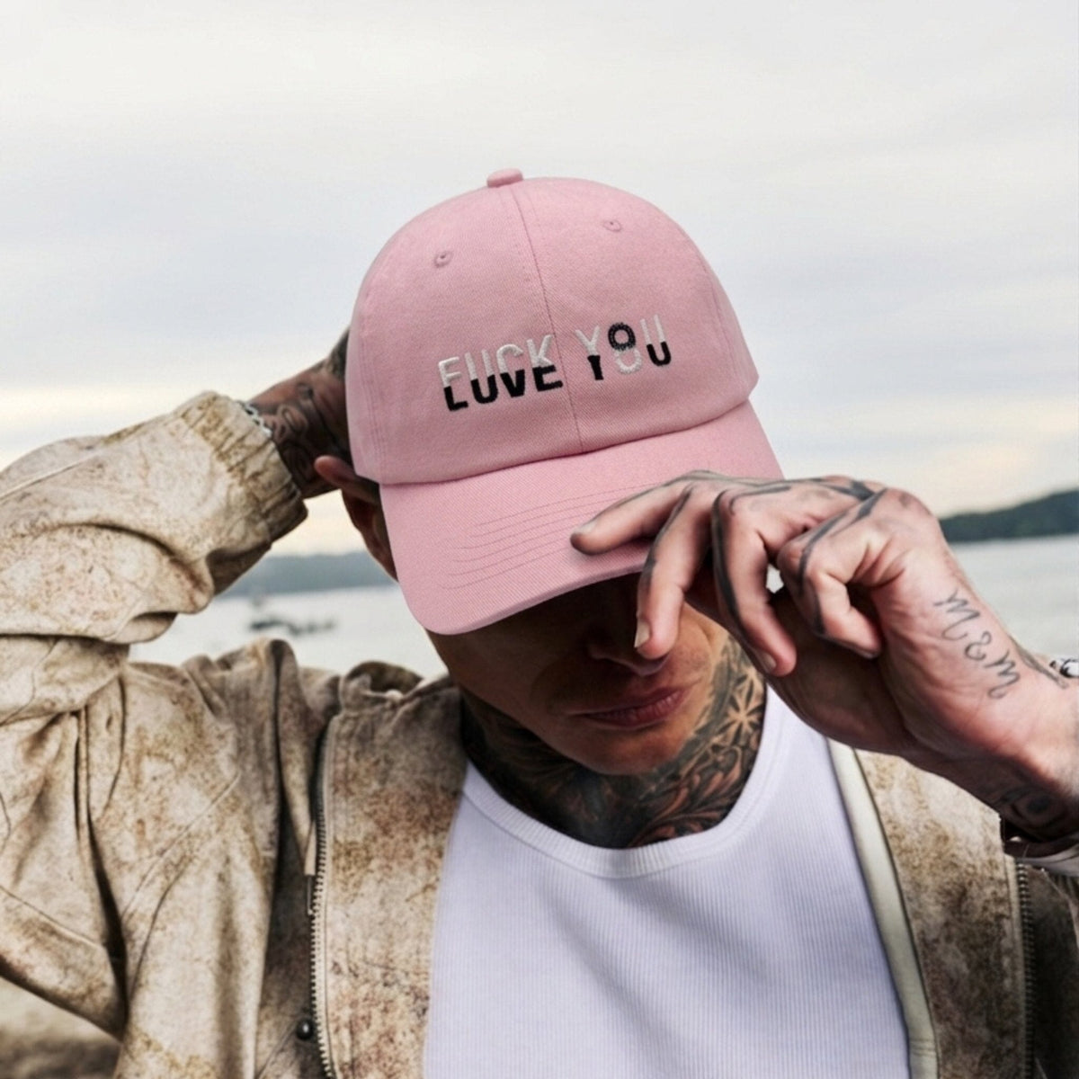 All About You Dad Cap - Pink