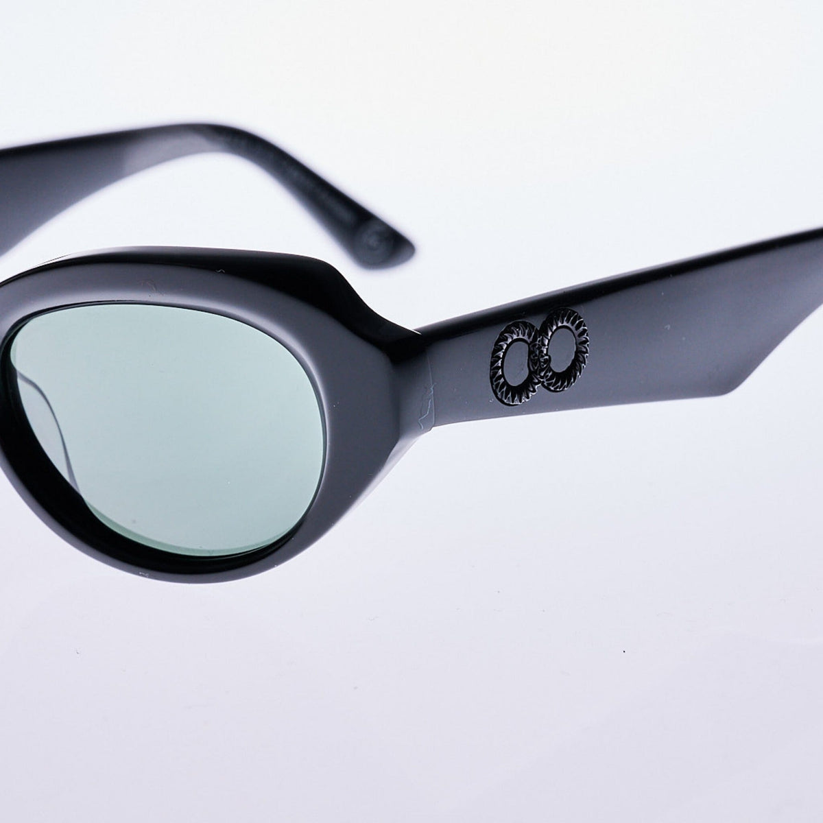 BALLET Gloss Black | Green Polarised Bio Lens