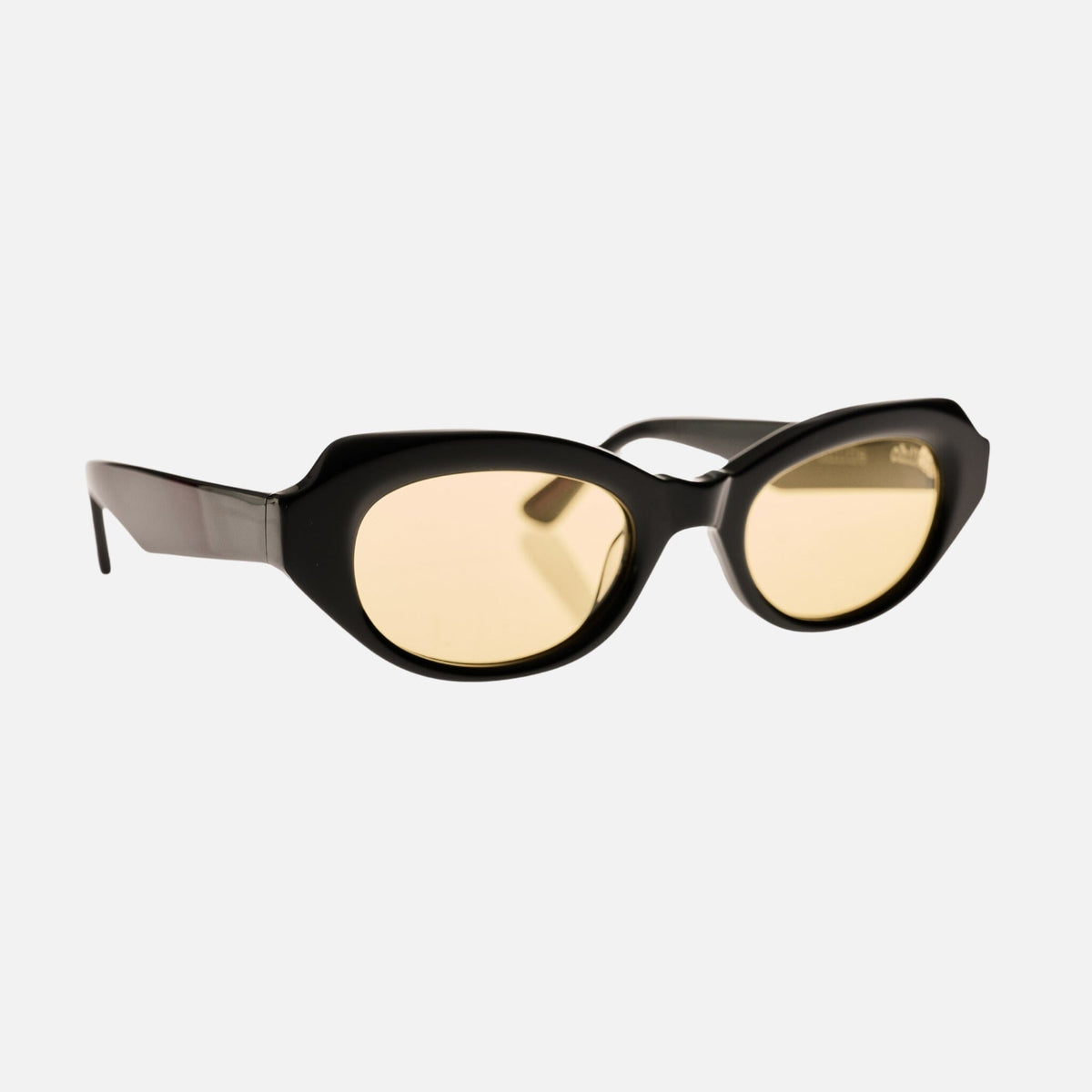 BALLET Gloss Black Bio Acetate | Yellow Bio Lens