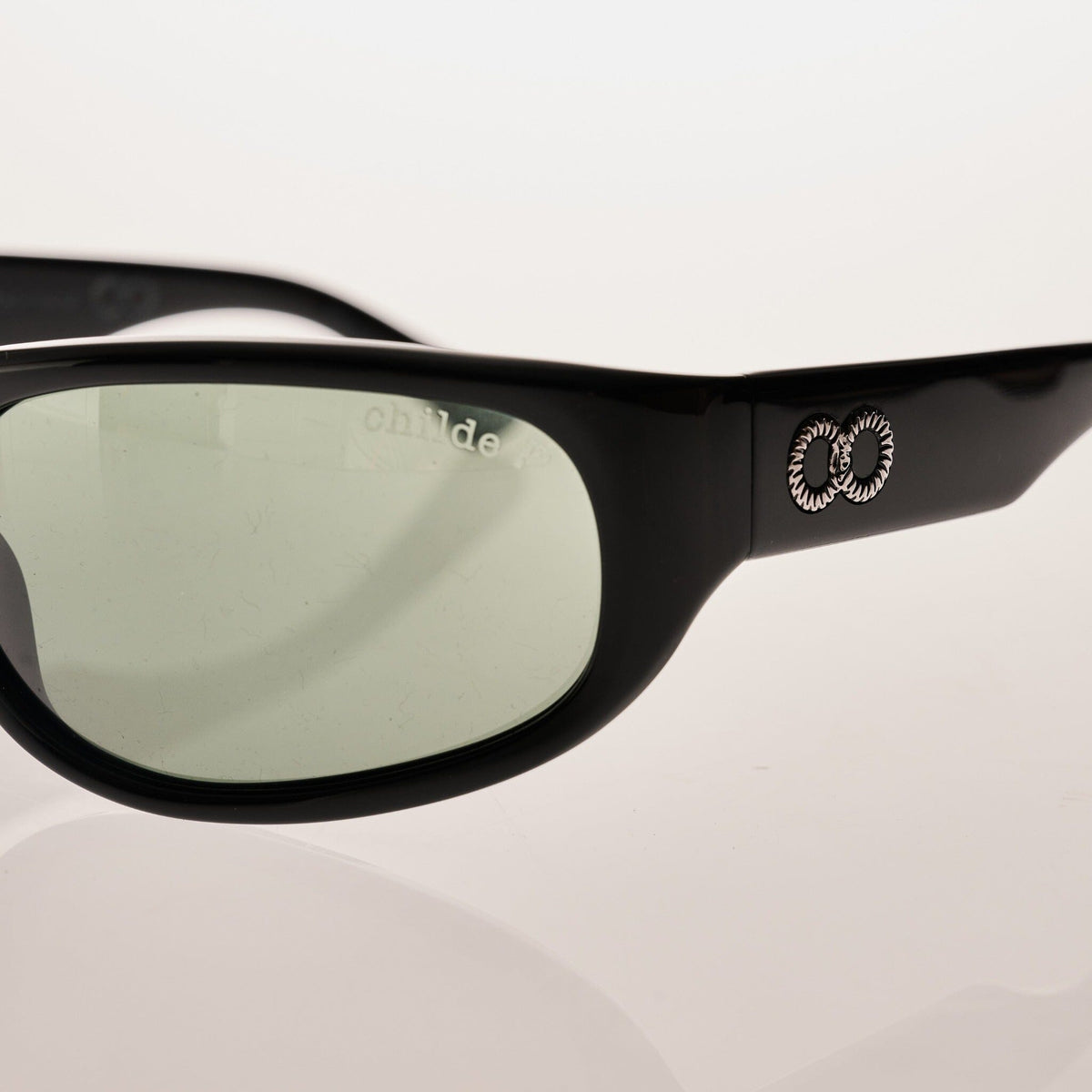 CYLINDER Gloss Black | Green Polarised Bio Lens