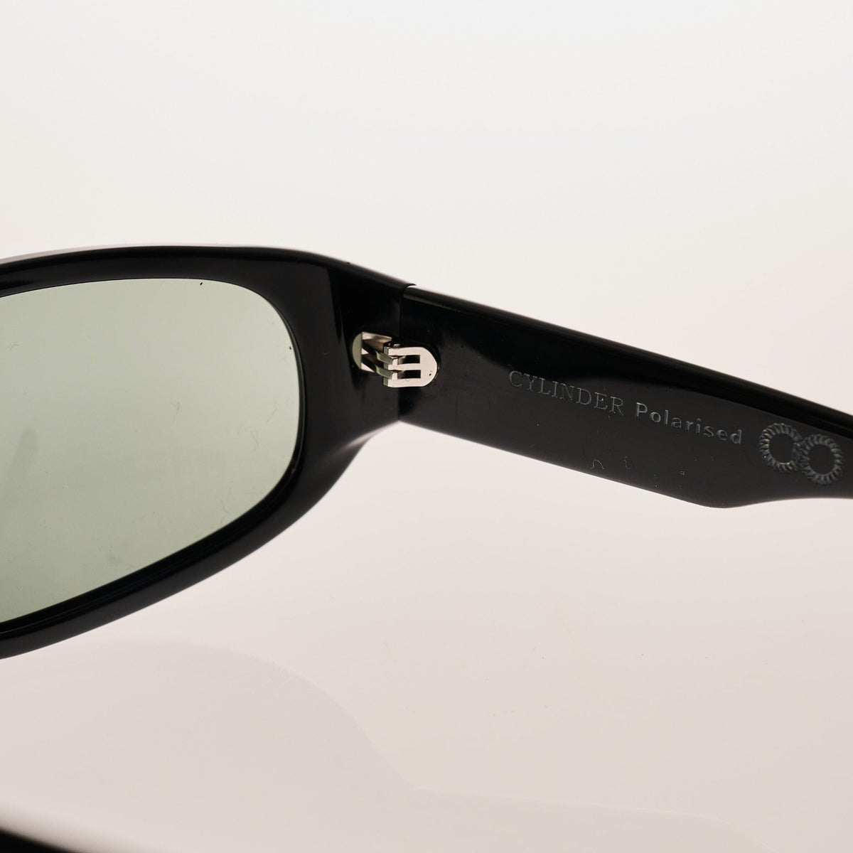 CYLINDER Gloss Black | Green Polarised Bio Lens