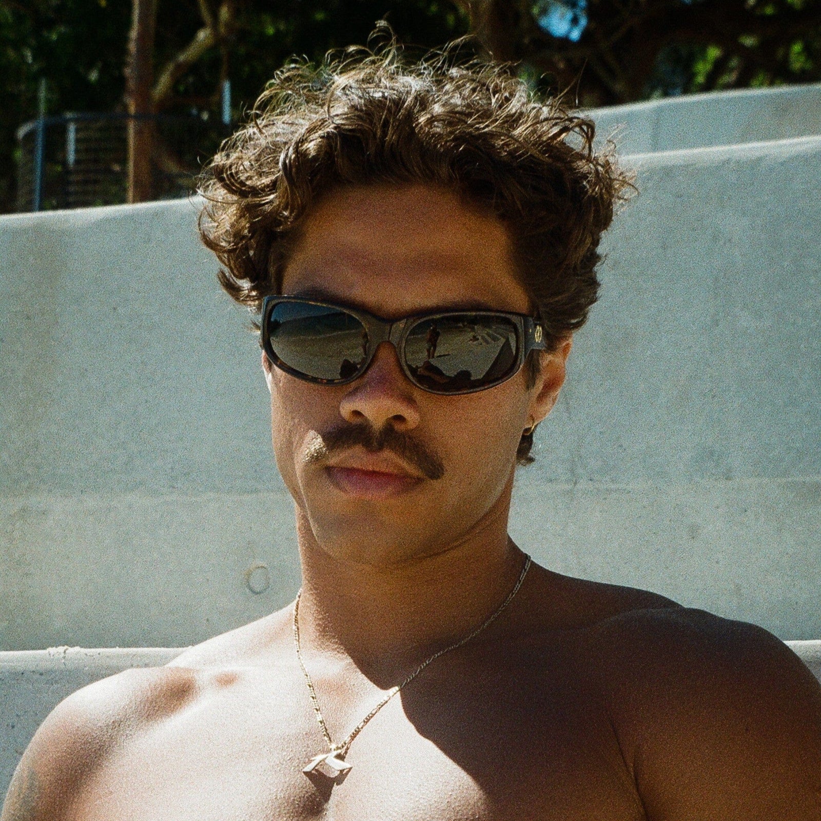 CYLINDER Gloss Havana Tort | Green Polarised Bio Lens