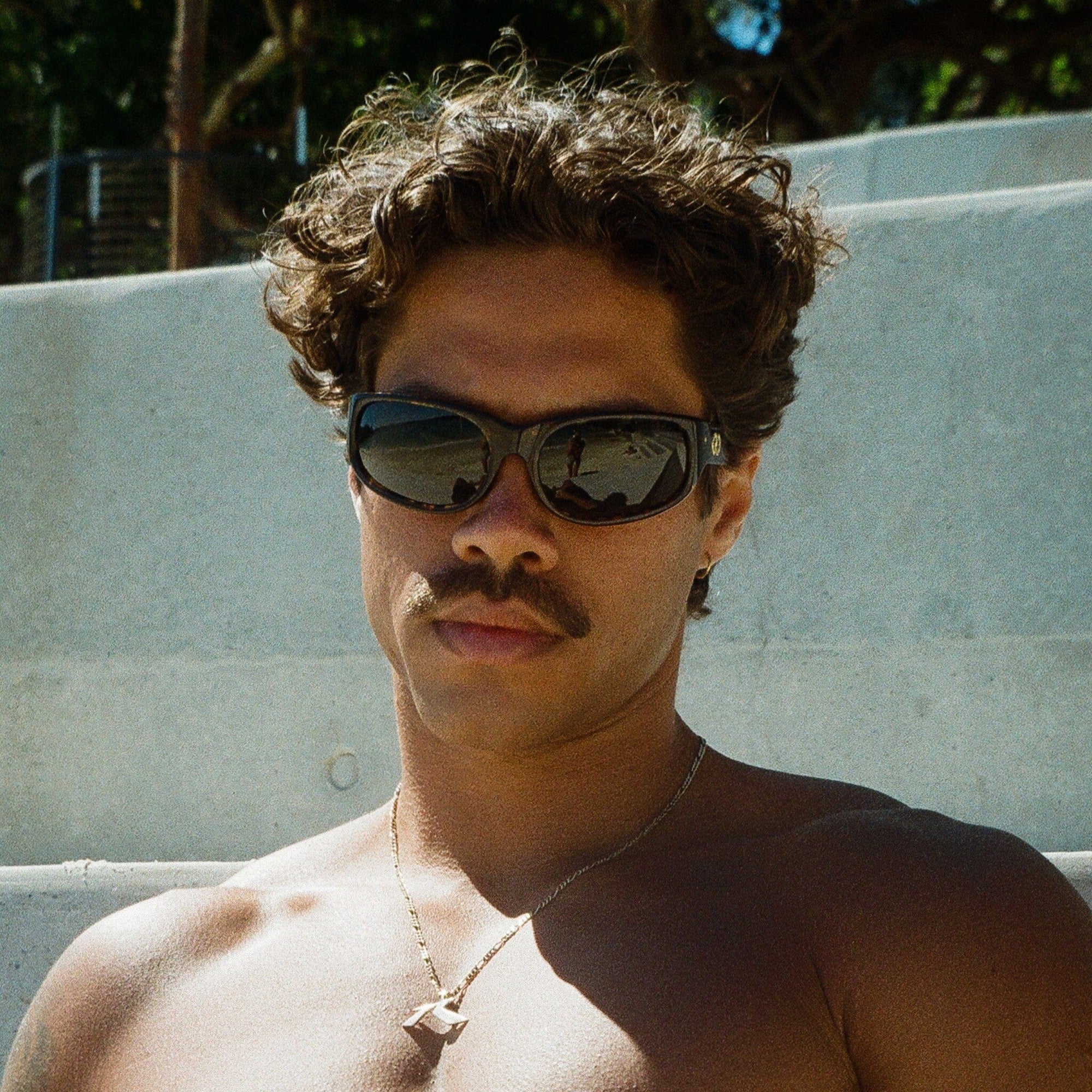 CYLINDER Gloss Havana Tort | Green Polarised Bio Lens