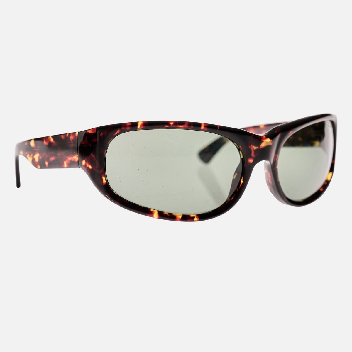 CYLINDER Gloss Havana Tort | Green Polarised Bio Lens