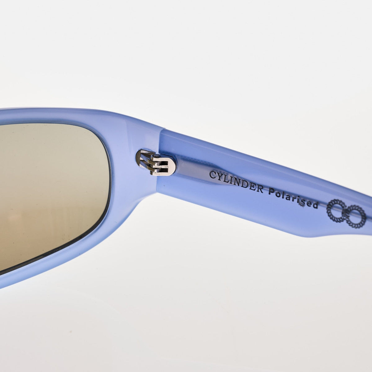 CYLINDER Pearl Sky Blue | Blue Chrome Polarised Bio Lens