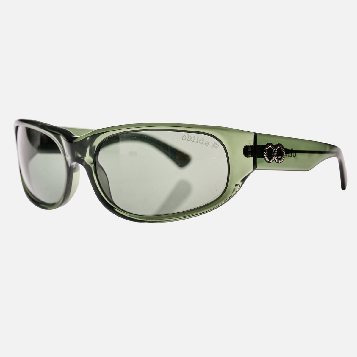 CYLINDER Translucent Green | Green Polarised Bio Lens