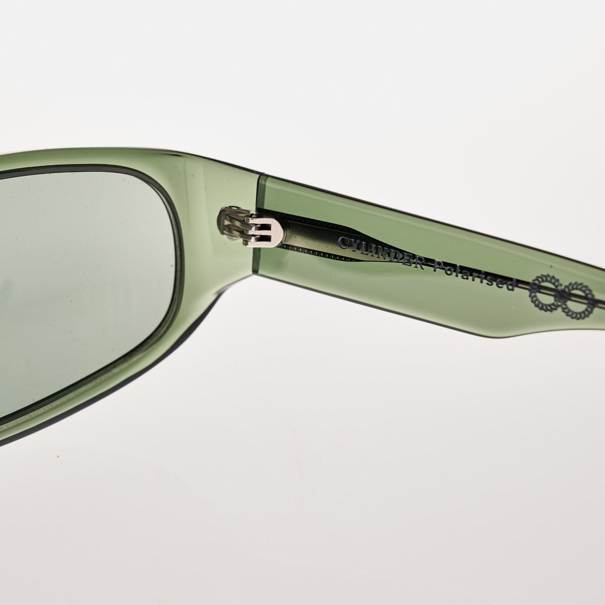 CYLINDER Translucent Green | Green Polarised Bio Lens