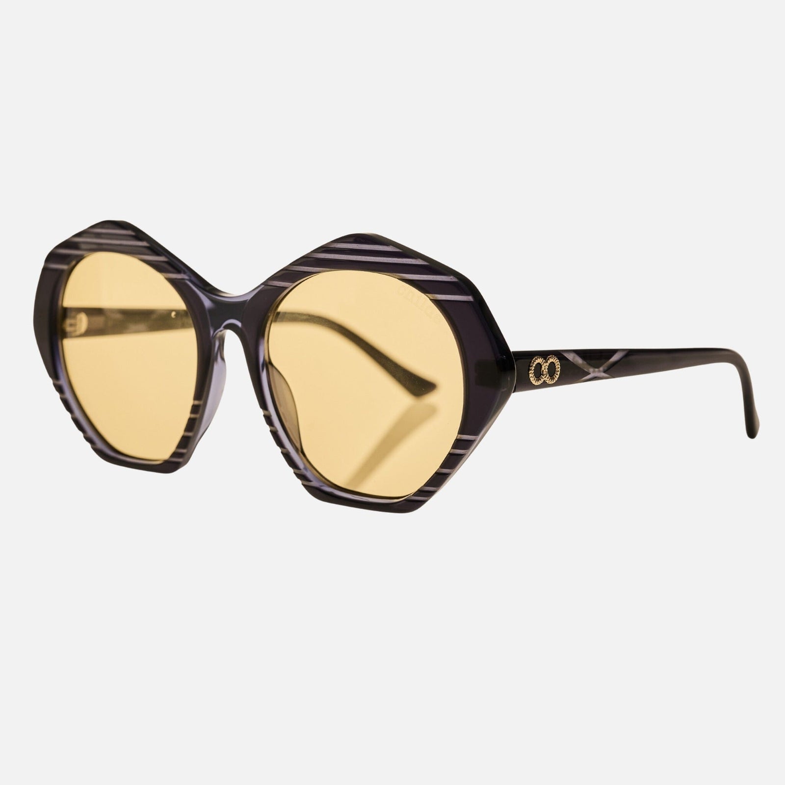 CYMBAL Black Blue Obsidien | Yellow Bio Lens