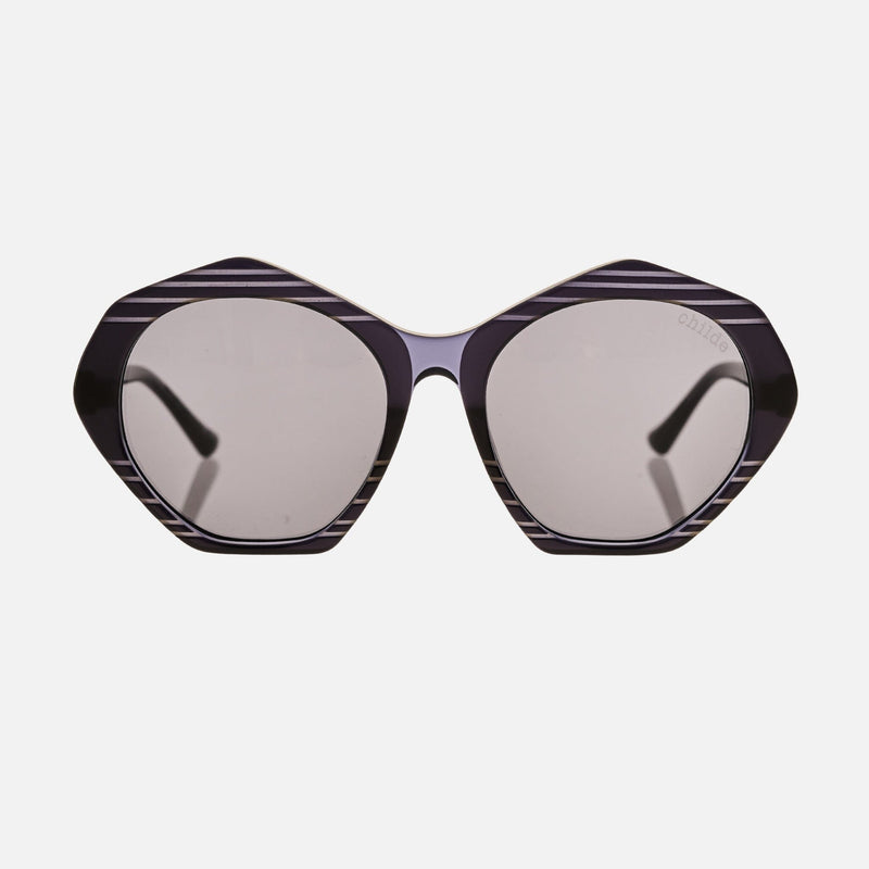 CYMBAL Black Blue Obsidien | Grey Bio Lens
