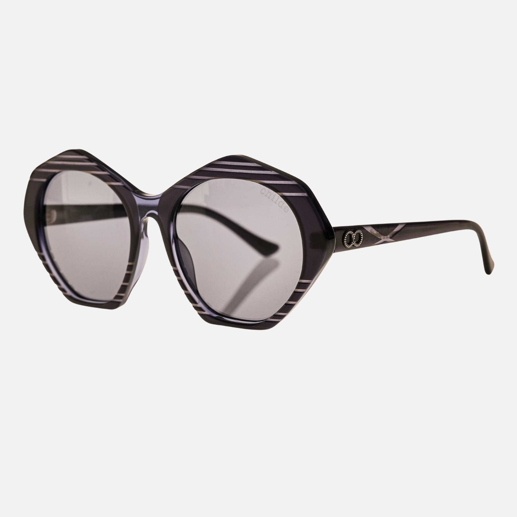 CYMBAL Black Blue Obsidien | Grey Bio Lens