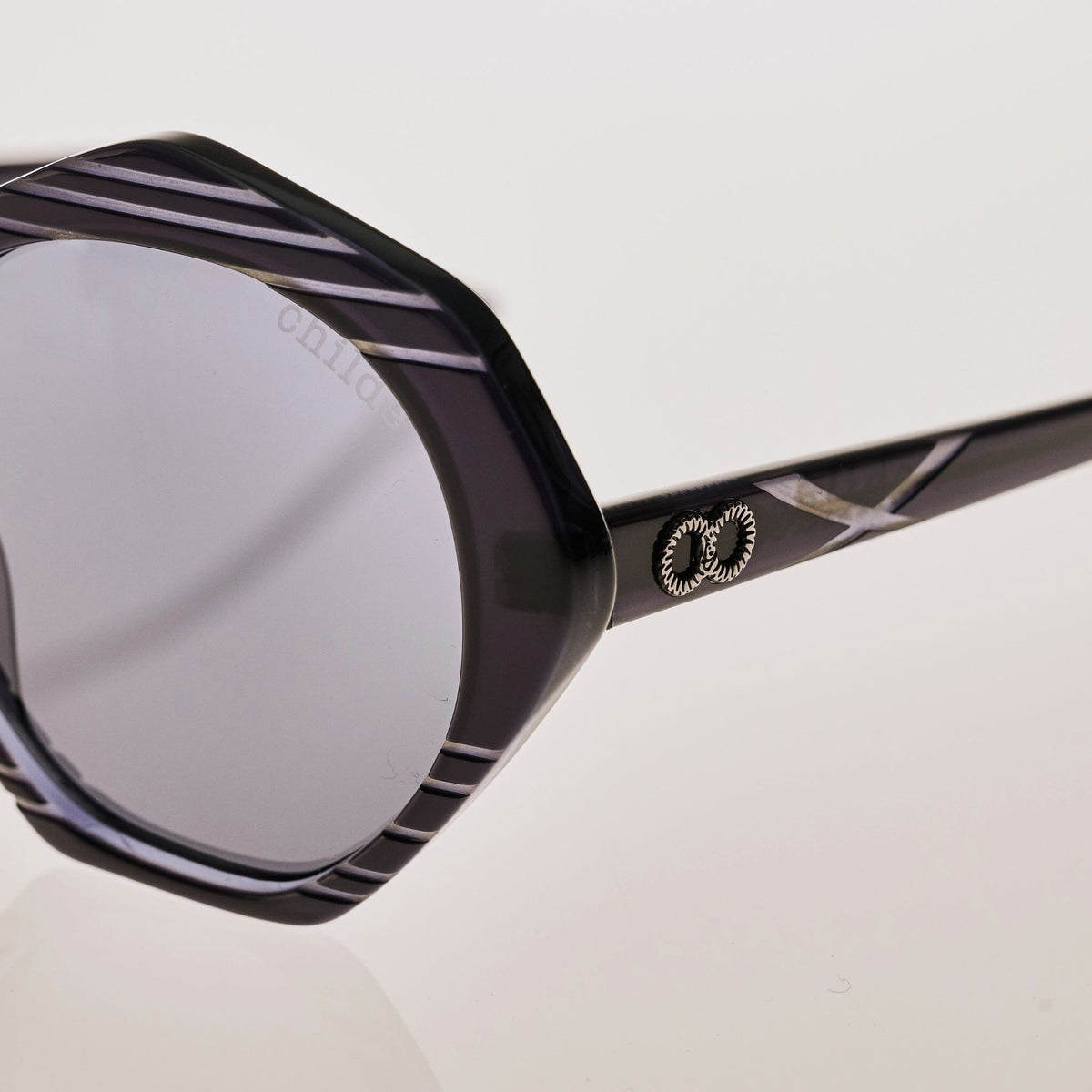 CYMBAL Black Blue Obsidien | Grey Bio Lens