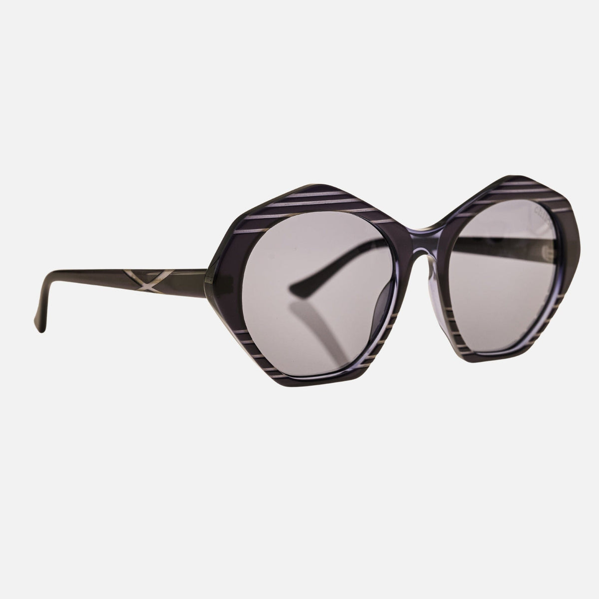 CYMBAL Black Blue Obsidien | Grey Bio Lens