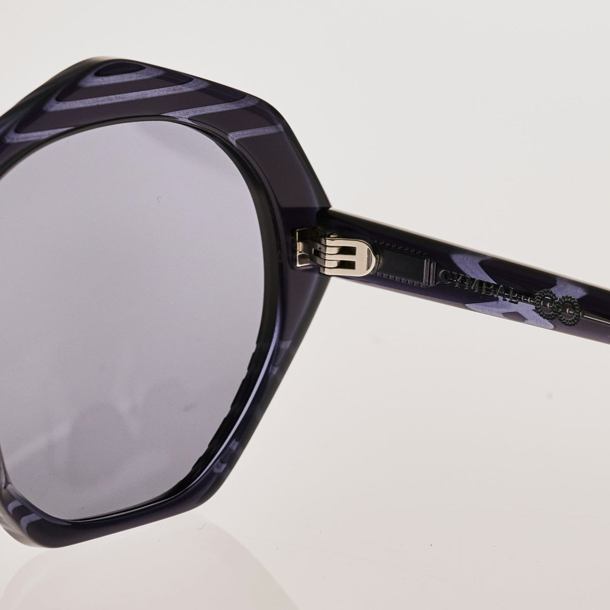 CYMBAL Black Blue Obsidien | Grey Bio Lens