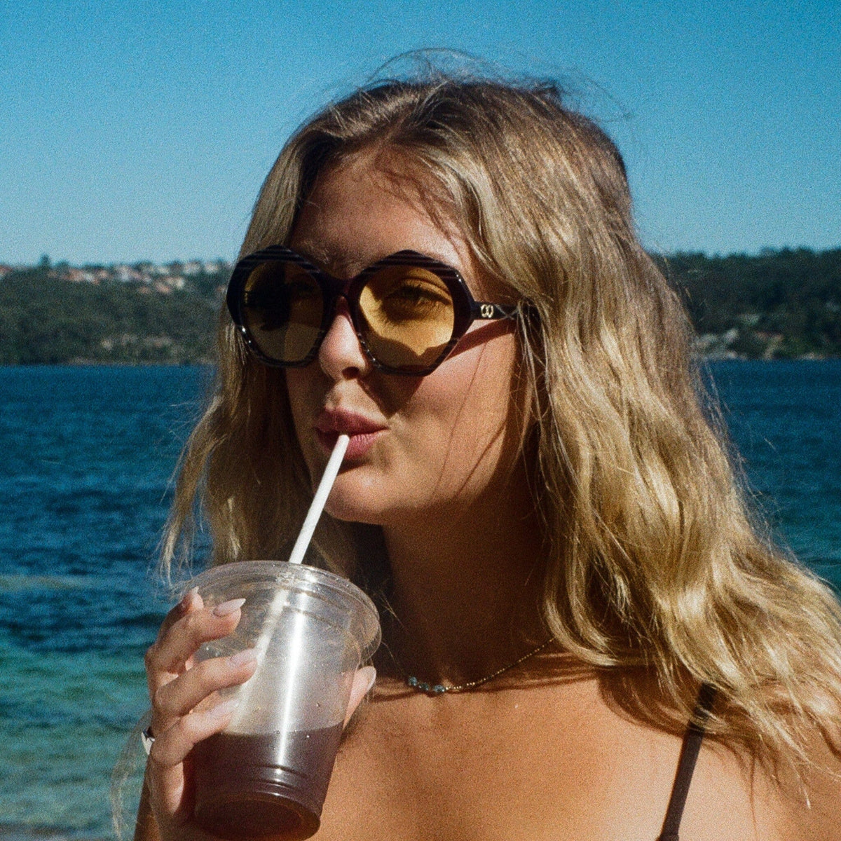 CYMBAL Black Blue Obsidien | Yellow Bio Lens