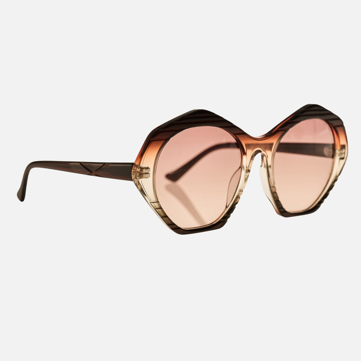 CYMBAL Brown Orange Fade | Rose Gradient Bio Lens