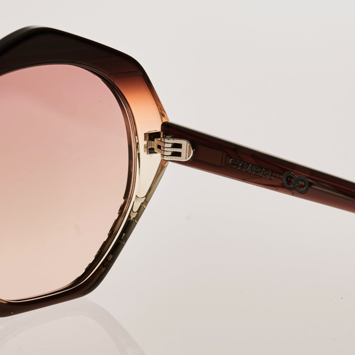 CYMBAL Brown Orange Fade | Rose Gradient Bio Lens
