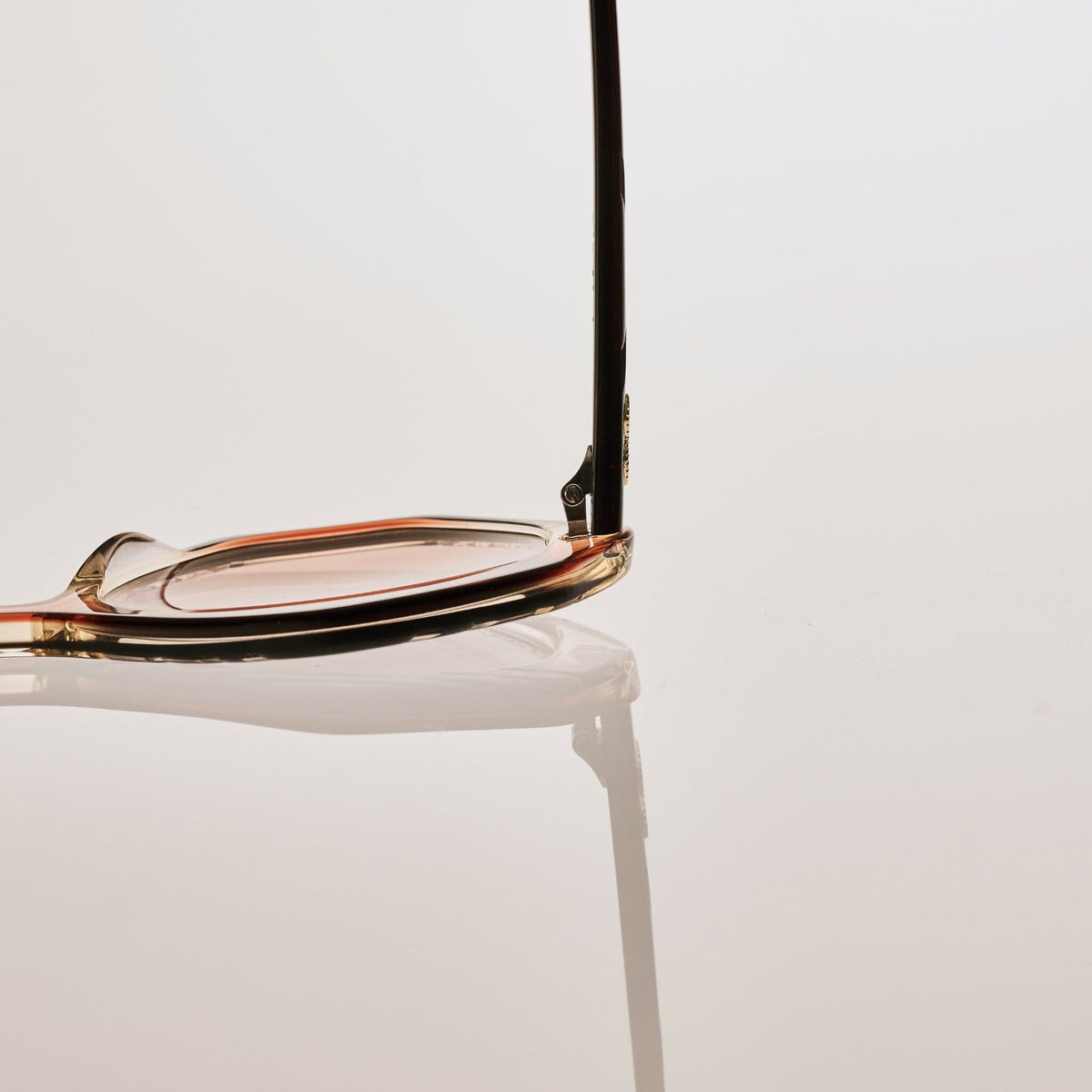 CYMBAL Brown Orange Fade | Rose Gradient Bio Lens