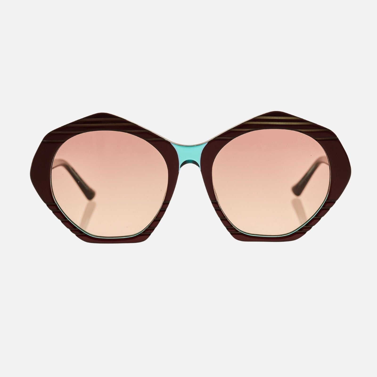 CYMBAL Tri-Tone Ruby Green | Rose Gradient Bio Lens