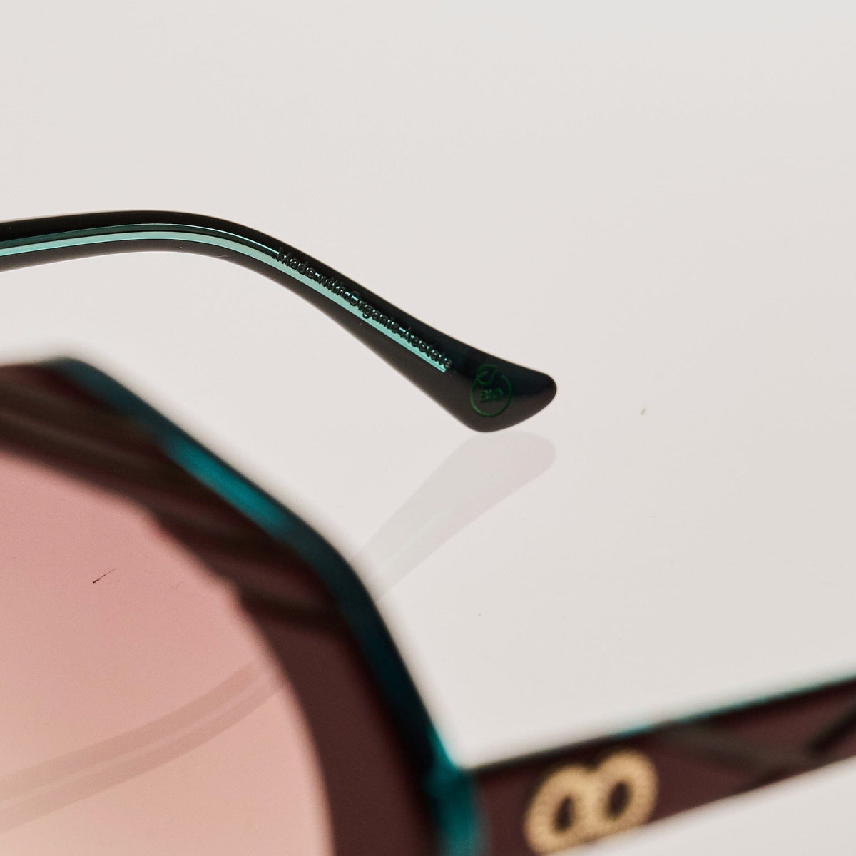 CYMBAL Tri-Tone Ruby Green | Rose Gradient Bio Lens