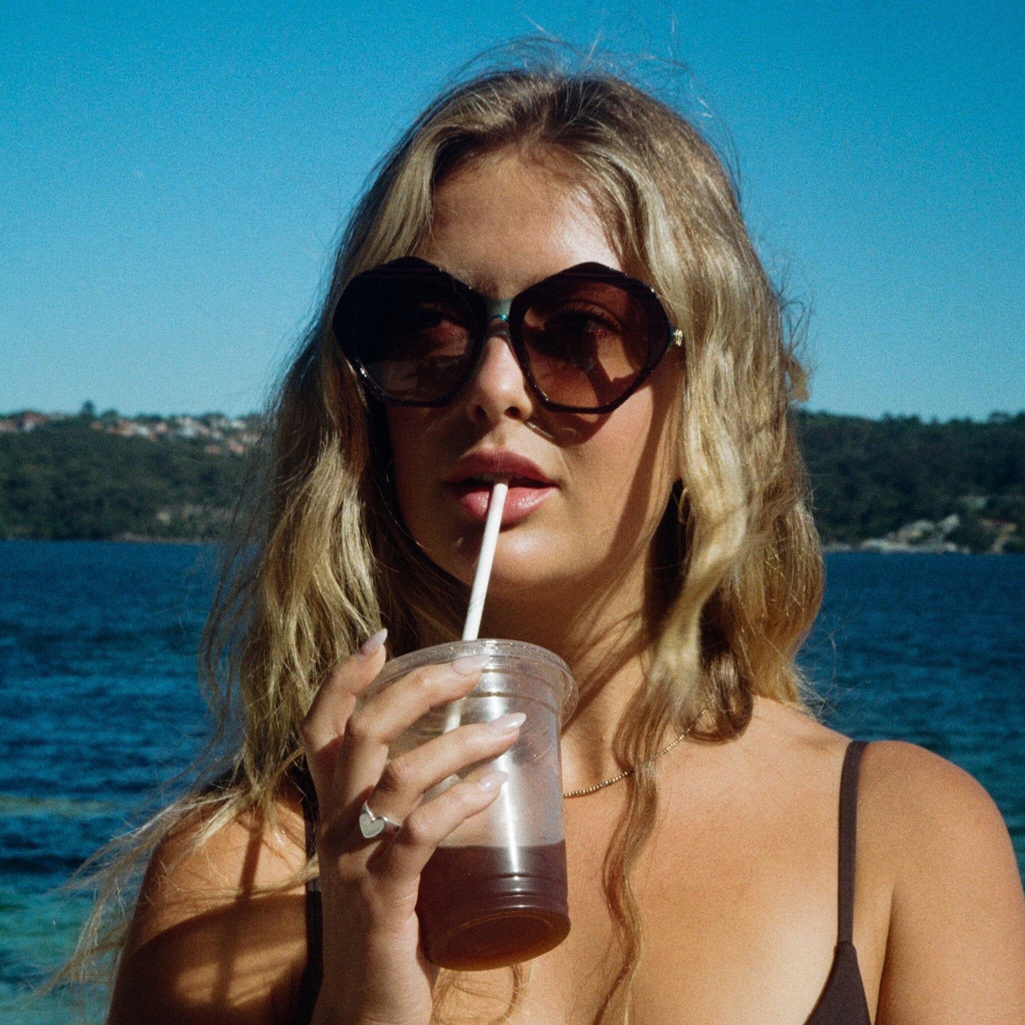 CYMBAL Tri-Tone Ruby Green | Rose Gradient Bio Lens