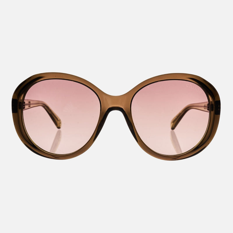 DRUMMER-2.0 Brown Light Green | Rose Gradient Bio Lens