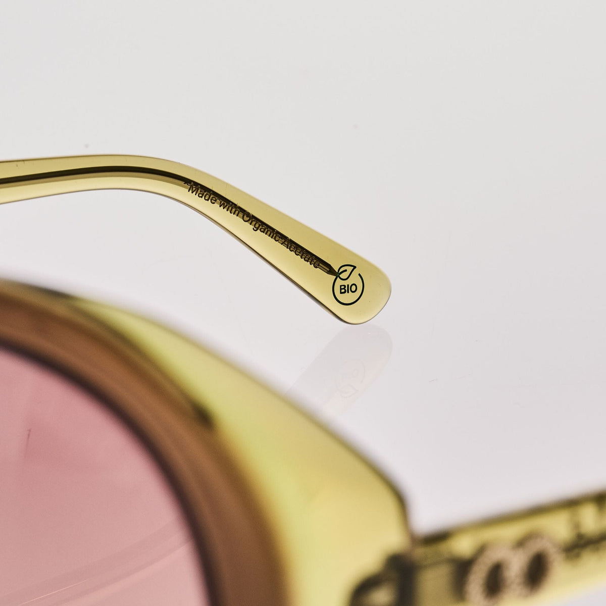 DRUMMER-2.0 Brown Light Green | Rose Gradient Bio Lens