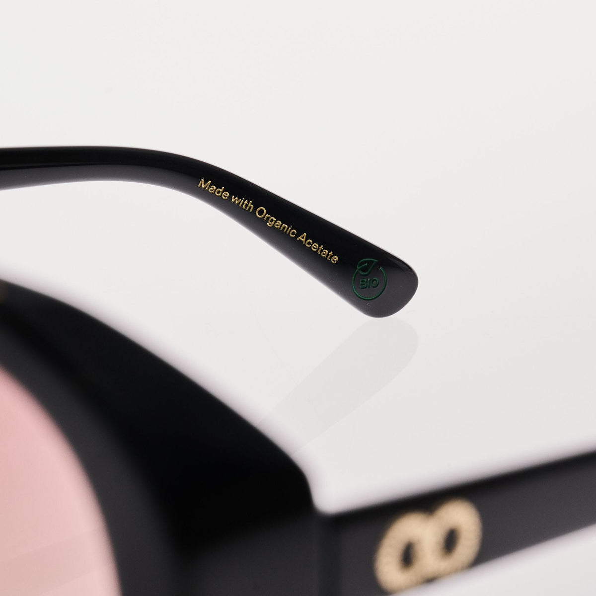 DRUMMER-2.0 Gloss Black | Rose Gradient Bio Lens