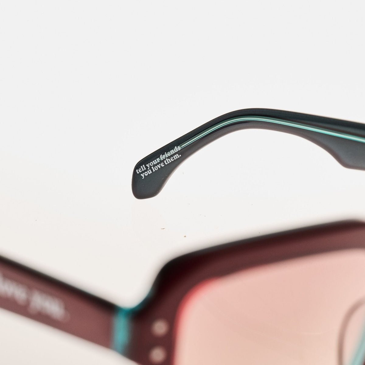 ENTRY Tri Tone Ruby Green | Rose Gradient Bio Lens