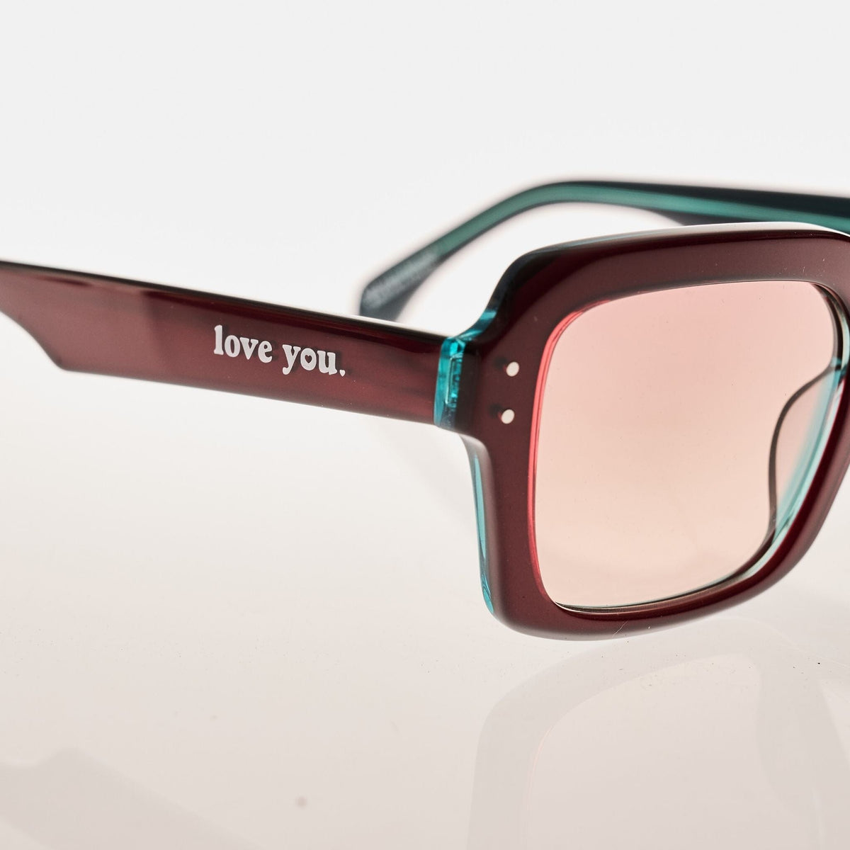 ENTRY Tri Tone Ruby Green | Rose Gradient Bio Lens