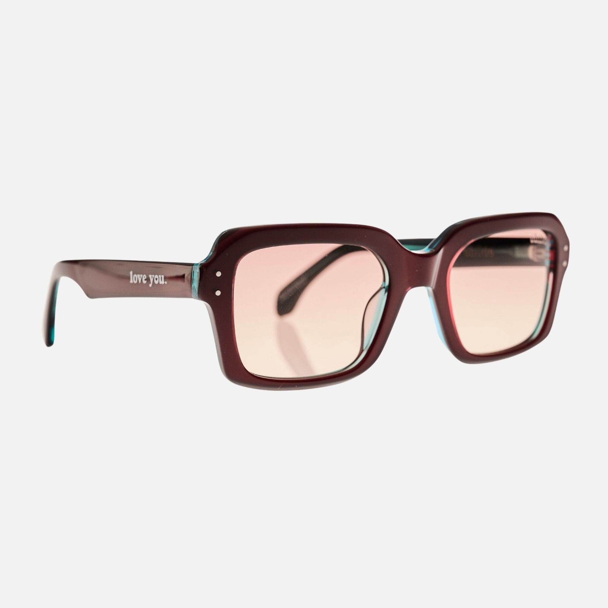 ENTRY Tri Tone Ruby Green | Rose Gradient Bio Lens