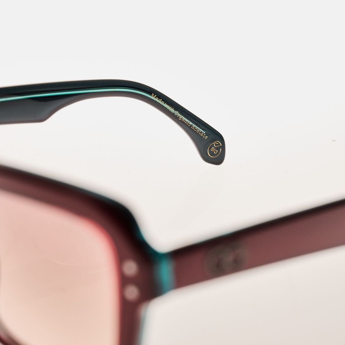 ENTRY Tri Tone Ruby Green | Rose Gradient Bio Lens