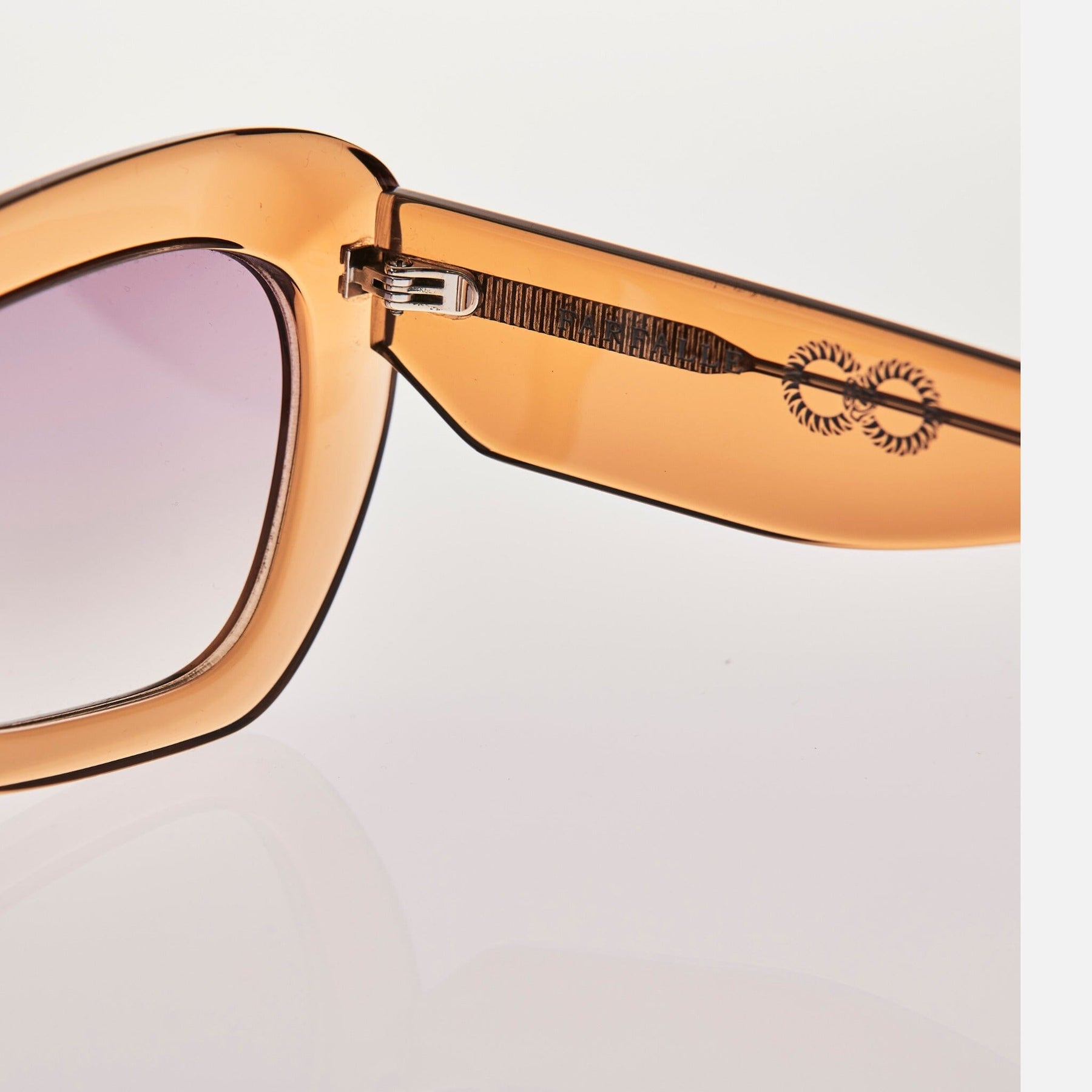 FARFALLE Translucent Cola | Amber Gradient Bio Lens