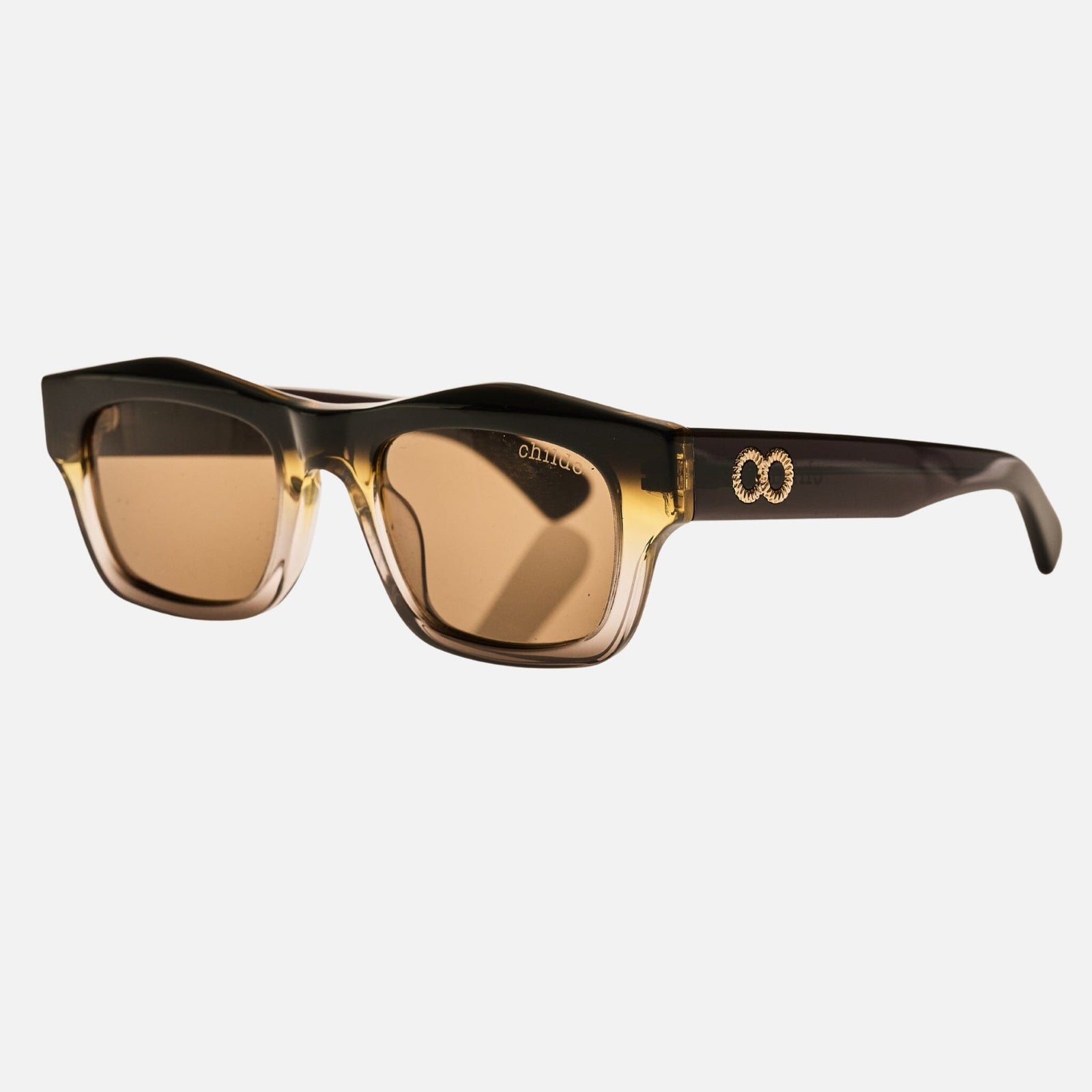 FOLSOM Black Yellow Fade | Amber Bio Lens