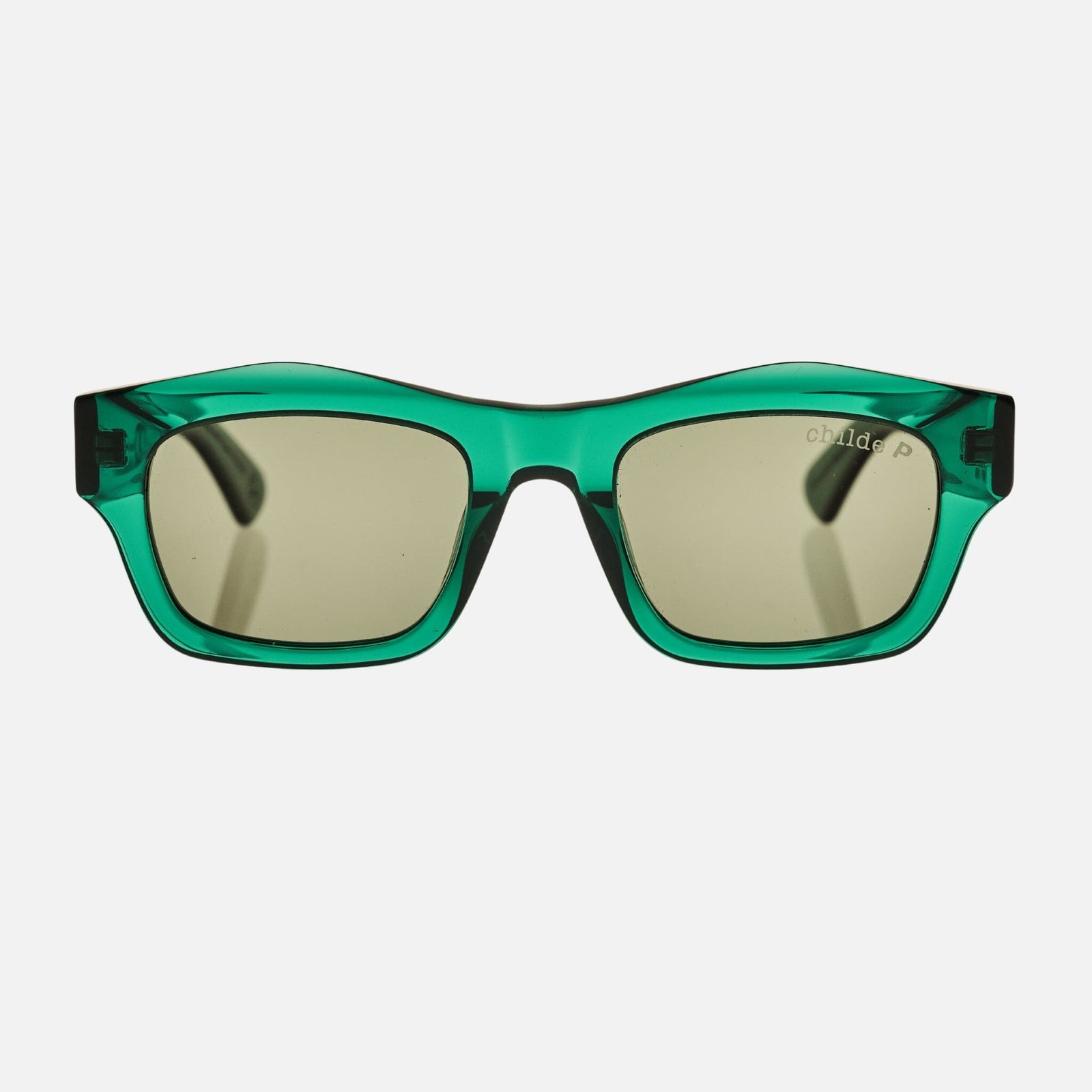 FOLSOM Deep Teal Green | Green Polarised Bio Lens