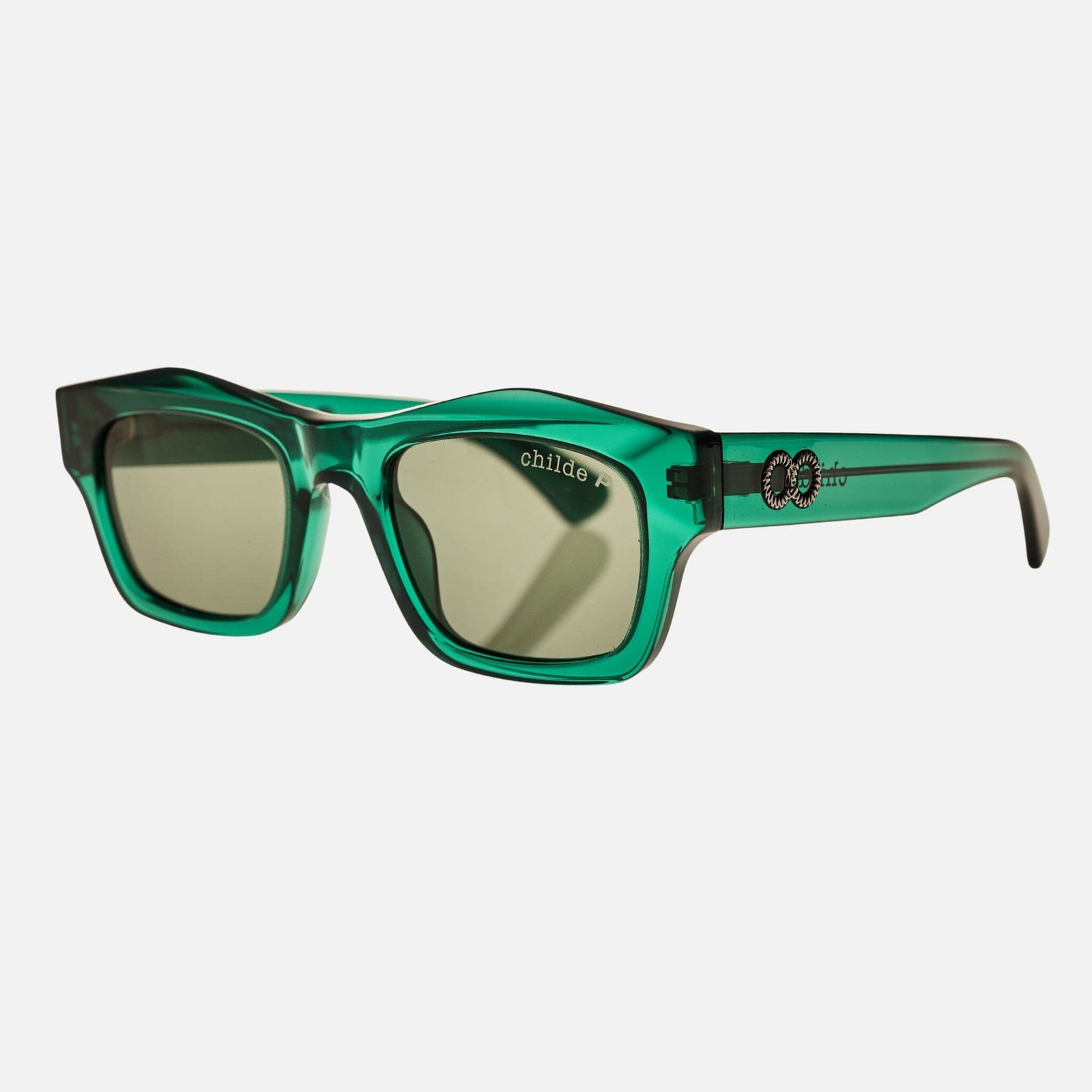 FOLSOM Deep Teal Green | Green Polarised Bio Lens
