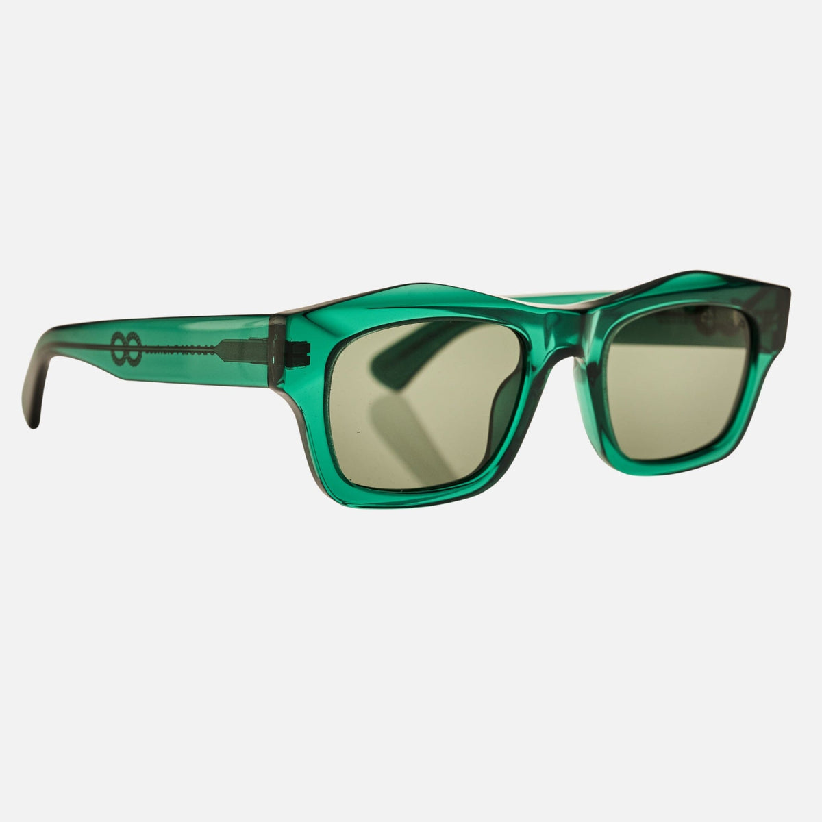 FOLSOM Deep Teal Green | Green Polarised Bio Lens