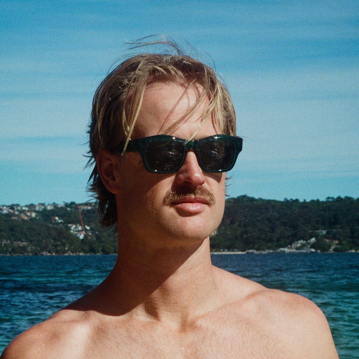 FOLSOM Deep Teal Green | Green Polarised Bio Lens