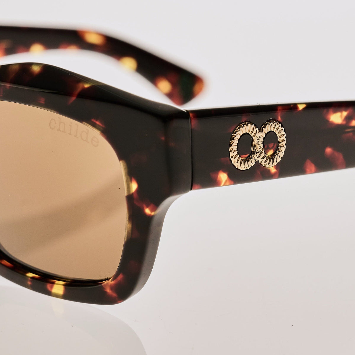 FOLSOM Gloss Havana Tort | Amber Bio Lens
