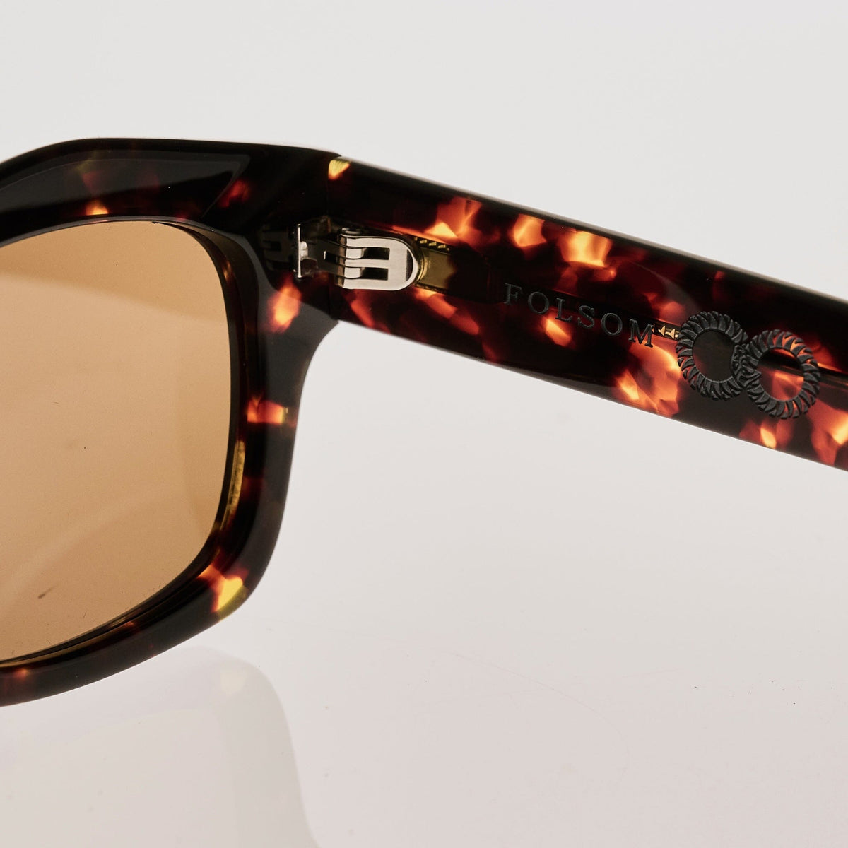 FOLSOM Gloss Havana Tort | Amber Bio Lens