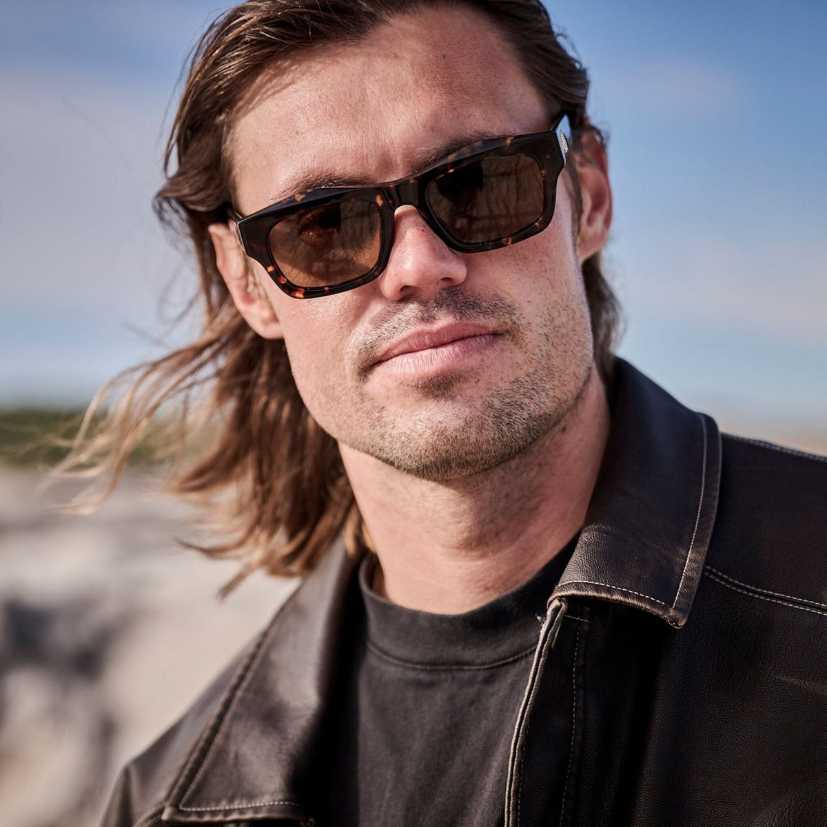 FOLSOM Gloss Havana Tort | Amber Bio Lens