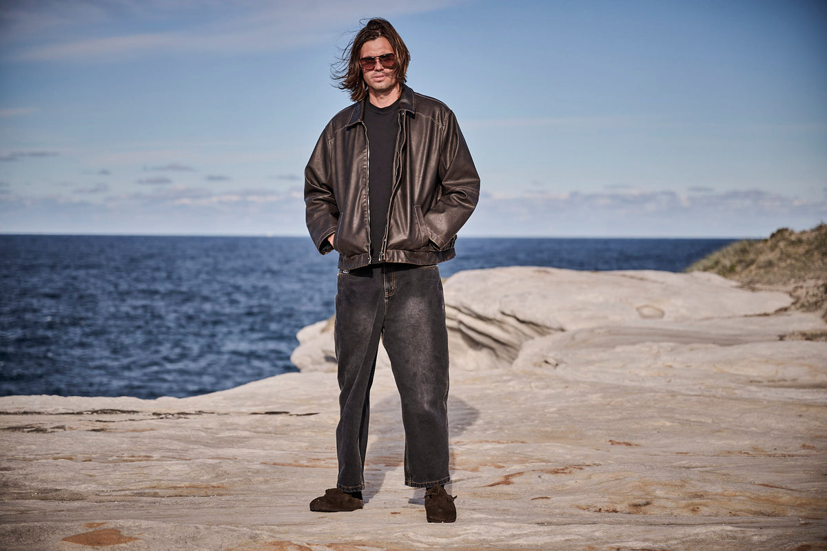 Kipp Caddy wearing Childe Eyewear