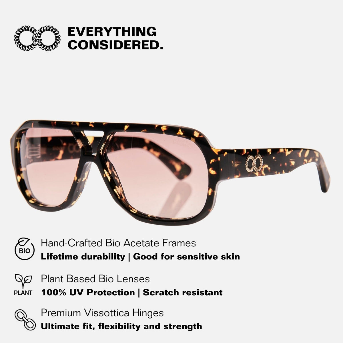 MOOD Gloss Tort | Rose Gradient Bio Lens