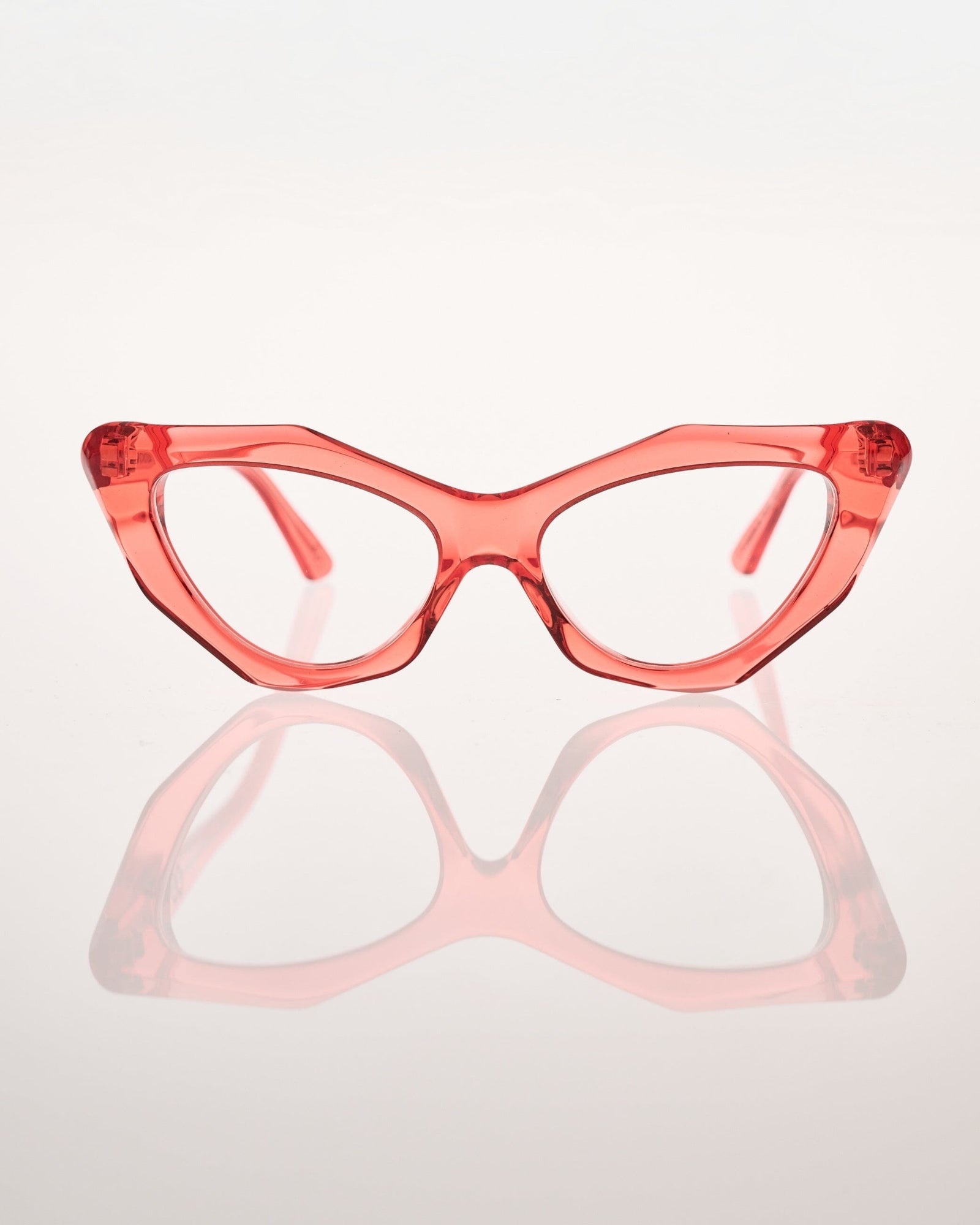 MOOKHI Translucent Red | Prescription Lens