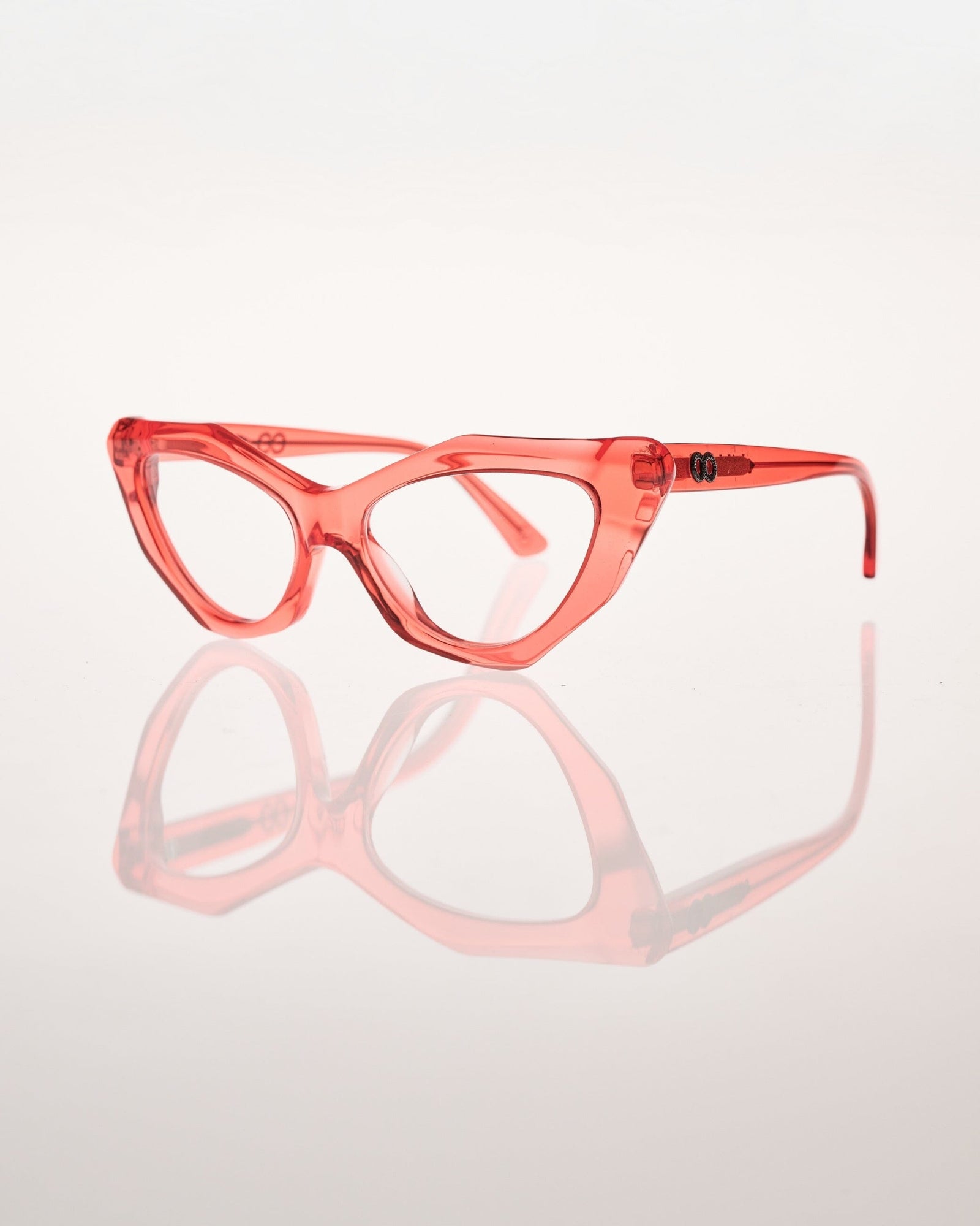MOOKHI Translucent Red | Prescription Lens