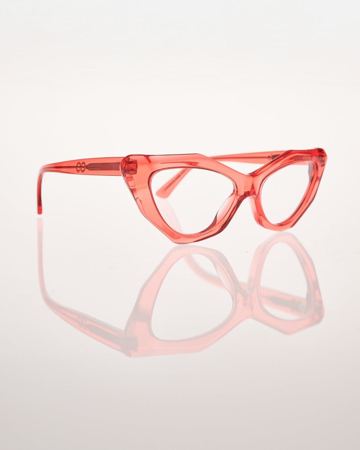 MOOKHI Translucent Red | Prescription Lens